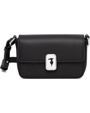 Trussardi Mini Cameo Cross Body Bag - Black