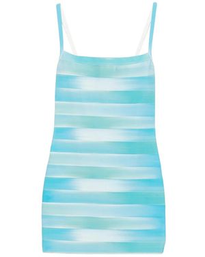 Hervé Léger Charlie Midikleid - Blau