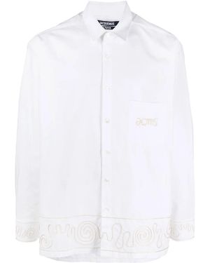 Jacquemus エンブロイダリー シャツ - ホワイト
