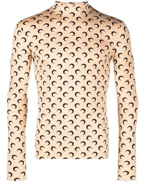 Marine Serre Regenerated Second Skin Top - Natural