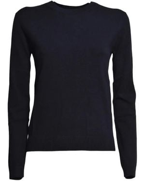 Weekend by Maxmara Crew-Neck Long-Sleeve Sweater - Blue