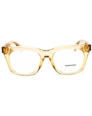 Burberry Gafas Con Montura Rectangular - Metálico