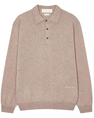 MAN ON THE BOON. Polo de punto - Neutro