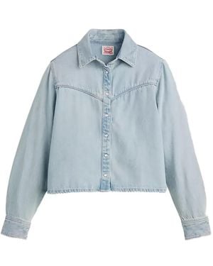 Levi's Camicia Logan Western - Blu