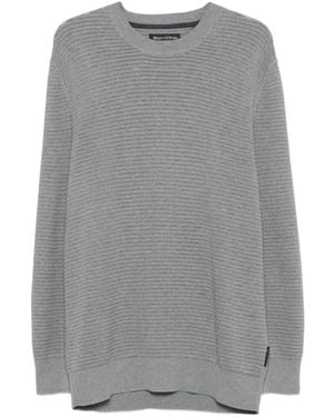 Marc O' Polo Pull En Maille Texturée - Grey