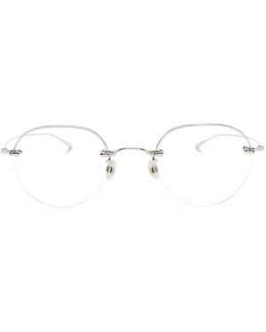 Eyevan Inc. Gafas Con Montura Redonda - Metálico