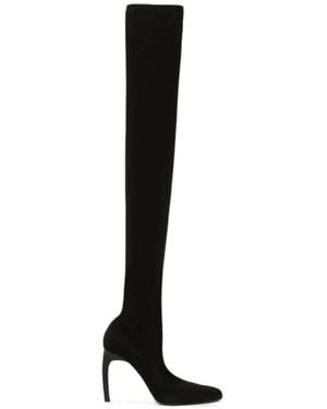Victoria Beckham Harlow Thigh-High Boots - Black
