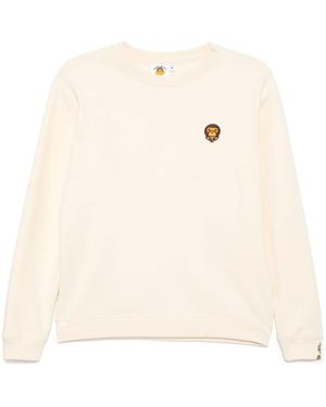 A Bathing Ape Sudadera Con Cuello Redondo - Neutro