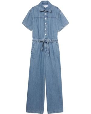 Rag & Bone Mono Vaquero Con Cinturón - Azul