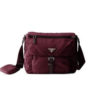 Prada Re-Nylon Shoulder Bag - Purple