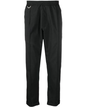 Low Brand Straight-Leg Trousers - Black