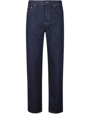 Gucci Logo-Patch Jeans - Blue