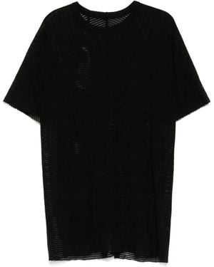 Boris Bidjan Saberi Crew-Neck T-Shirt - Black