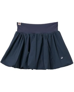 AAPE BY A BATHING AP Rock Mit Logo-Patch - Blau
