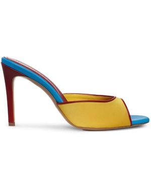 Ginissima Vicky Colour-Block Sandals - Blue