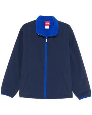 The North Face Box Reversible Fleece Jacket - Blue