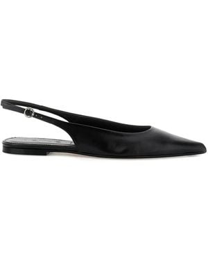 Aeyde Annora Pointed Flat Pumps - White