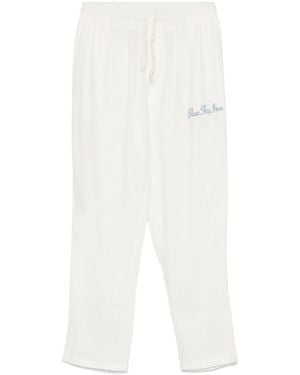 BLUE SKY INN ロゴ パンツ - ホワイト