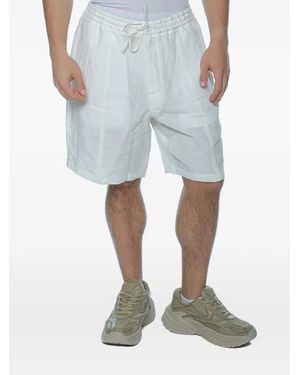 Emporio Armani Drawstring-Fastening Shorts - Blue