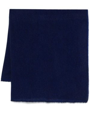 Daniela Gregis Mélange-effect Scarf - Blue