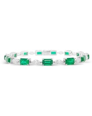 HYT Jewelry Bracelet Serti D'Émeraudes Et De Diamants - Green