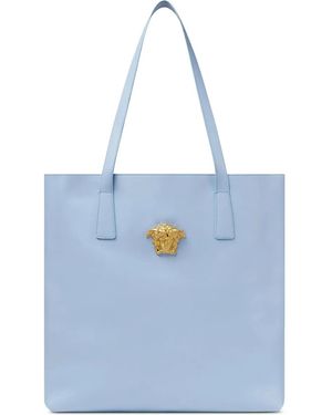 Versace La Medusa Tote Bag - Blue