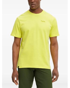 Haglöfs T-Shirt Mit Logo-Stickerei - Gelb