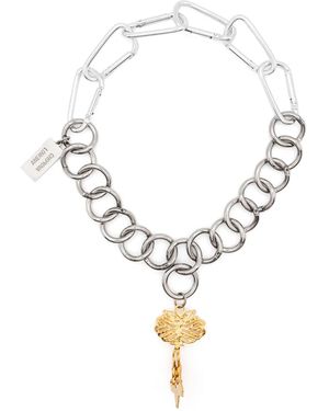 Chopova Lowena シルバー Pastel Lover ネックレ