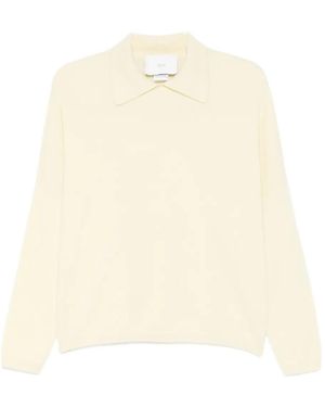 Vanisé Polo-Collar Jumper - Natural
