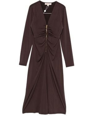 MICHAEL Michael Kors Zip-Up Dress - Purple