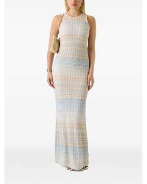Guess Knitted Long Dress - White