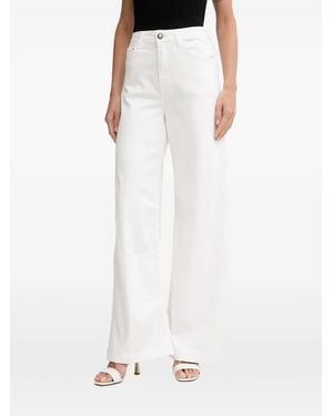 Guess Bellagio Wide-Leg Jeans - White