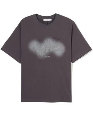 B+ AB カットアウト Tシャツ - パープル