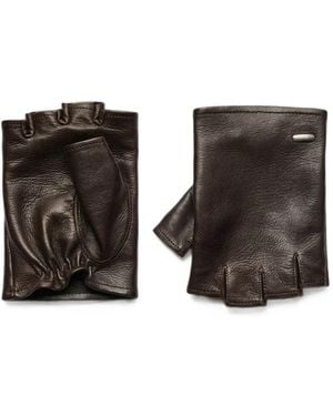 Our Legacy Biker Fingerless Gloves - Black