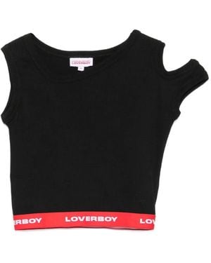 Charles Jeffrey Logo-Waistband T-Shirt - Black