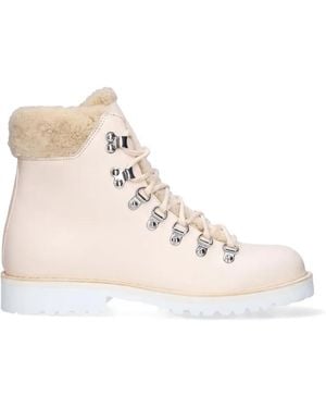 Fracap Explorer Ankle Boots - Natural