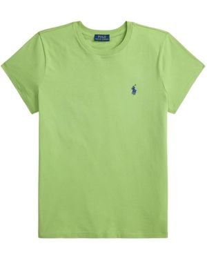Polo Ralph Lauren Embroidered Crewneck Tee - Green