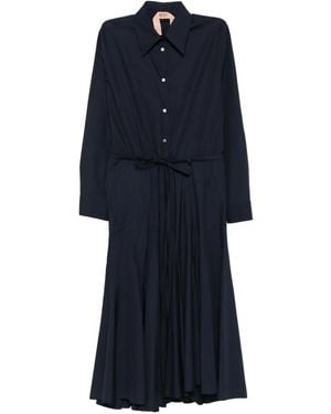 N°21 Abito Midi Svasato - Blu