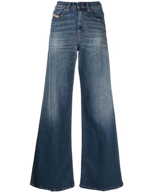DIESEL 1978 09E66 Flared Jeans - Blue