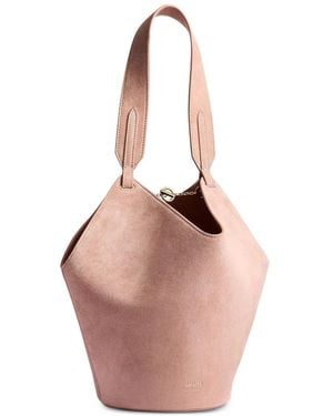 KHAITE Bolso Shopper Con Motivo Del Logo - Rosa