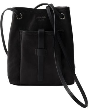 Prada Bolso de hombro mini - Negro