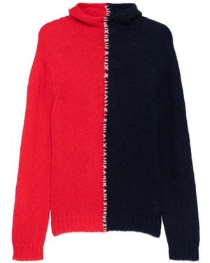 Charles Jeffrey Rabbit-Ear Hoodie - Red