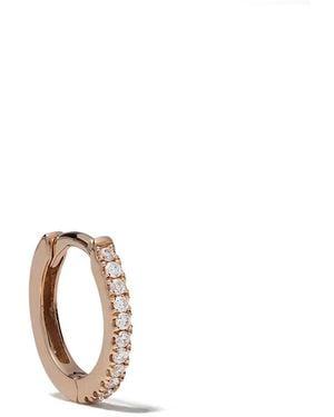 We by WHITEbIRD Aro Margot Mediano En Oro De 18Kt Con Diamantes - Blanco