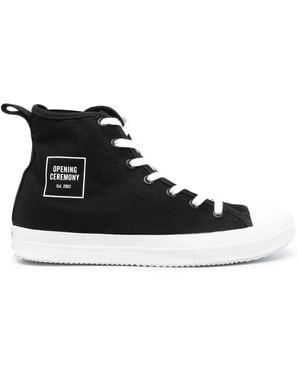 Opening Ceremony High-Top-Sneakers Mit Logo - Schwarz