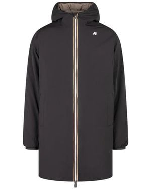K-Way Jacob St Warm Double Jacket - Blue