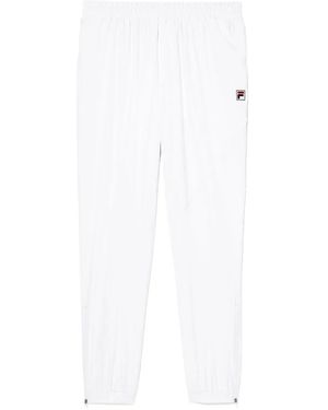 Fila Tennis Court Trainingsbroek Met Logopatch - Wit