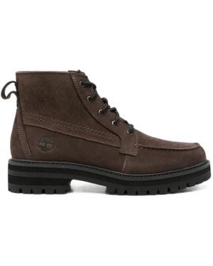 Timberland Drive Britton Lace-Up Leather Boots - Brown