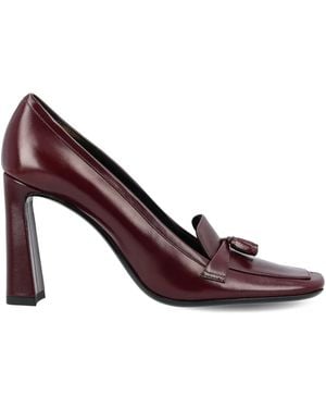 Saint Laurent Zapatos con tacón de 90 mm - Marrón