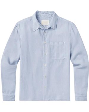 Citizens of Humanity Single Pocket Work Long-Sleeve Shirt - Blue