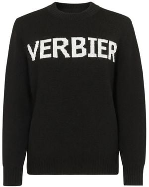 Jurta Graphic Crew-Neck Jumper - Black